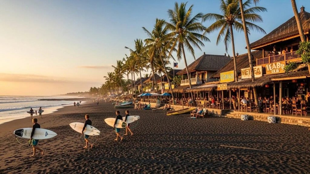Canggu surf area