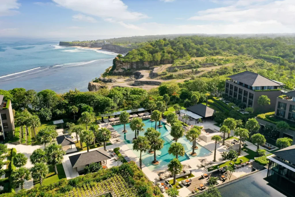 Aerial view of Radisson Blu Resort and Villas Bali Uluwatu
