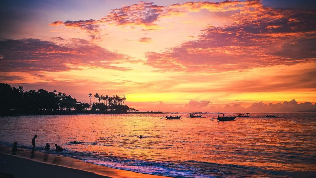 senggigi sunset point